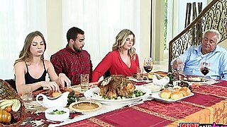 Moms Bang Teen - Naughty Family Thanksgiving